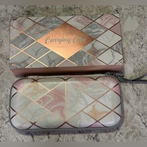 Mumba Brand Pink and Gold Nintendo Switch Carrying Case